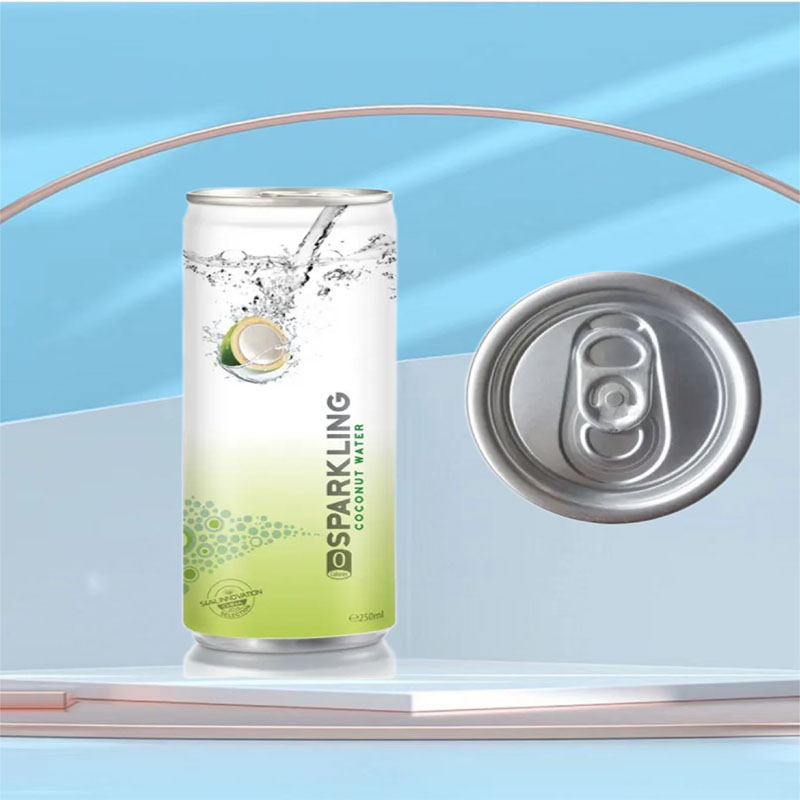 La nouvelle canette de boisson en aluminium 250 ml Slim Can OEM
